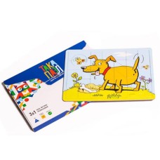 Пазли Така Пазл Песик 28 елементів, 3 в1 (8) №220001-UA  