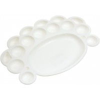 Палитра для красок белая (10) (120) №922250