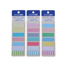 Стікери-закладки папер. "Economix" Fun 15х45мм 105шт 7кольор. №E20961(50)