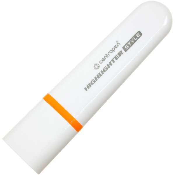 Текстмаркер Centropen клиновидный Highlighter Style 1-4,6 мм оранжевый (10) 6252 / 52 /
