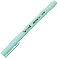  Текстмаркер Axent клиновидний Highlighter Pastel 2-4 мм бірюзовий (12) (144) №2533-09-A