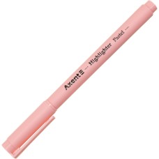 Текстмаркер Axent клиновидний Highlighter Pastel 2-4 мм рожевий (12) (144) №2533-10-A