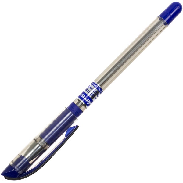 Ручка масляна кулькова Hiper Max Writer Evolution 2500 м 0,7 мм синя (10) (250) №HO-335-ES