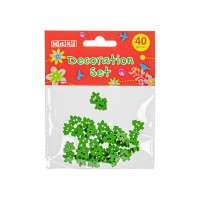  Набір для декорування Maxi Ялинки 1х1,3 см 40 шт (20) №MX62615