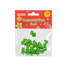  Набір для декорування Maxi Ялинки 1х1,3 см 40 шт (20) №MX62615