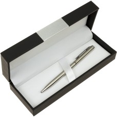  Ручка кулькова Cabinet/Optima Canoe 0,7 мм корпус сріблястий №O15964-16