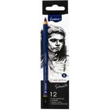  Олівець вугільний Marco Chroma Soft (12) (144) №1040S-12CB