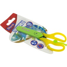 Ножиці дитячі 1 Вересня Zoo Land 13 см з пружиною в футлярі (12) 480407