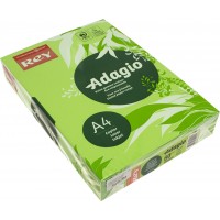 Бумага цветная А4 80 г/м2 интенсив Rey Adagio Deep Green 52 темно-зеленая (500)