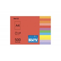 Бумага цветная А4 80 г/м2 REY Adagio Red 22 красная (500)