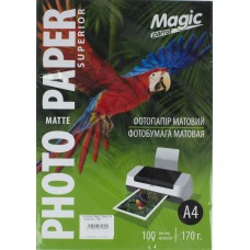 Фотопапір Magic Superior А4 170г/м2 матовий (100)