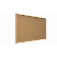 Дошка коркова JOBMAX дерев'яна рамка, 60х90см BM0014