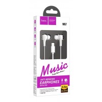 Навушники вакуумні HOCO M67 Type-C white+мікрофон
