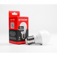 Лампа Etron Light Power LED 1-ELP-050 G45 4 Вт 4200 K E27 (10)