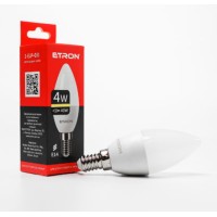 Лампа Etron Light Power LED 1-ELP-031 C37 4Вт 3000K E14 (10)