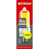 Лампа Etron Light Power стекло LED 1-ELP-080 G4 4Вт 4200K (10)