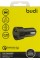 Зарядное устройство автомобильное Budi быстрая зарядка 2.4A 2USB black Breidon №M8J622Q