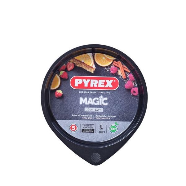 Форма для випічки Pyrex Magic 20 см металева кругла (6) 6320