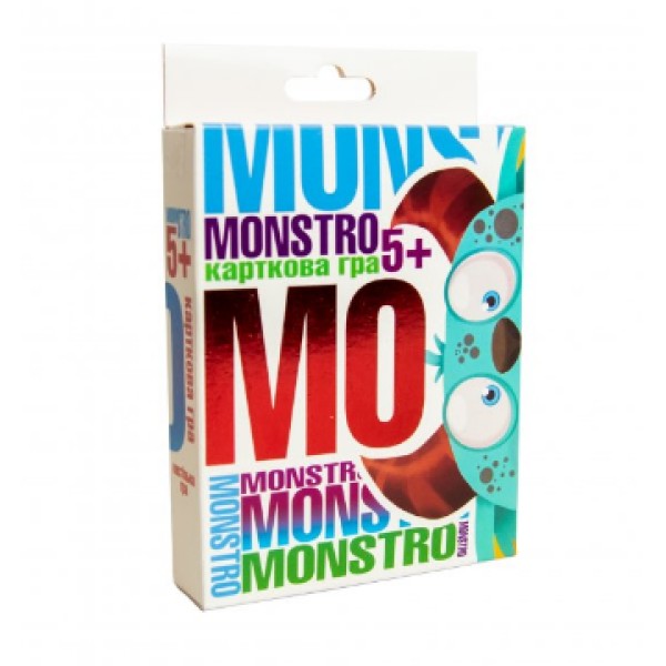  Игра настольная Monstro в коробке 9,1х11,5х2,3 см Strateg №32068