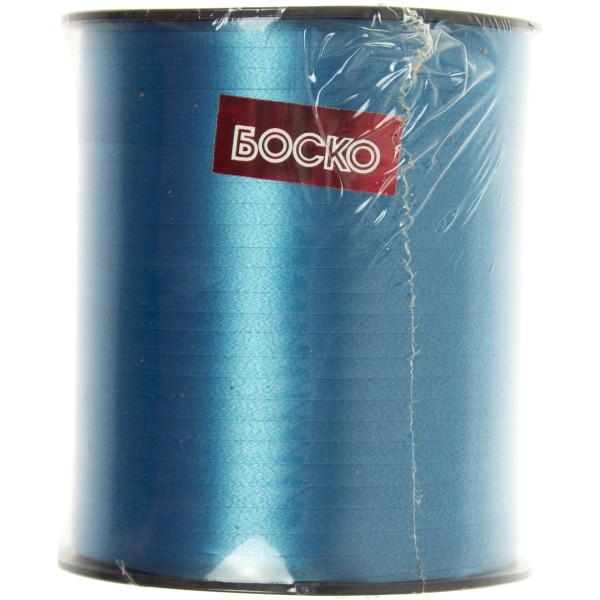 Стрічка фольгована для повітряних кульок та декору бірюза