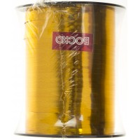 Лента фольгированная для воздушных шаров и декора золото