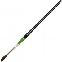 Пензлик художній поні круглий 5 Rosa Start  коротка ручка (6) 612/18661205