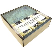 Коробка для напоїв 38х34х12см фанера