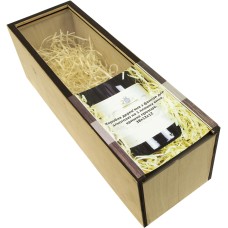 Коробка для напоїв 38х12х12см фанера