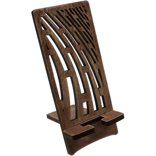 Підставка для телефону 8х18,5 см Абстракція фанера лакована асорті