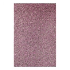 Фоаміран А4 Santi рожевий хамелеон з глітером, товщина 1,7 мм, EVA, клейкий (10) 742689