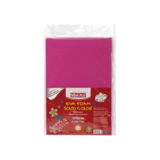 Фоаміран А4 Maxi рожевий, товщина 2 мм (5) №MX61619-09  