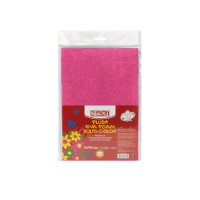  Фоаміран А4 Maxi рожевий з плюшевою фактурою, товщина 2 мм (5) № MX61864