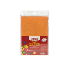 Фоаміран А4 Maxi з плюшевою фактурою, помаранчевий 2 мм (5) №MX61866  