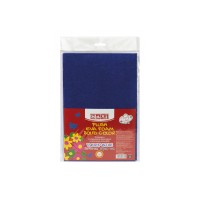  Фоамиран А4 Maxi темно-синий с плюшевой фактурой толщина 2 мм (5) №MX61871