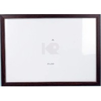Фоторамка DL 21 х30 дерево венге с белой окантовкой (24) DL-150