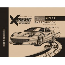  Скетчбук 36/100 A6 чистые листы, офсет, крафт Мандарин (10) №7БЦ/БК029/03/2107