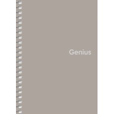  Блокнот на пружині A6 80 аркушів картонна обкладинка клітинка Student (4) (160) №A6-080-6807 K Школярик