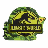  Блокнот на пружине A7 24 листа Jurassic World, фигурный (30) (60) №681816  Yes 