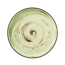  Тарілка керамічна Spiral Pistachio 28 см Wilmax (3) (18) №WL-669120/1204