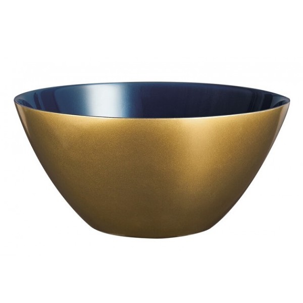 Набір салатників скло Luminarc. Blue&Gold 7 шт 6х12,1х23 см № P6671/74177