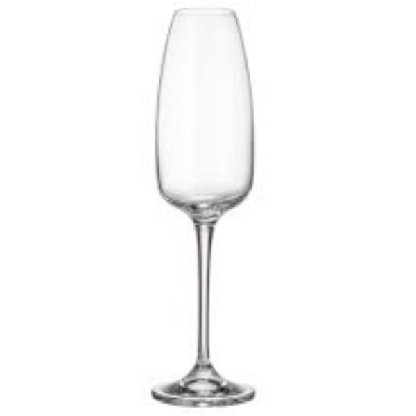  Набір келихів скло Bohemia Anser 6 шт 290 мл шампанське (8) №1SF00/00000/290/9566/2792