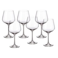  Набір чарок скло Strix/Dora 6 шт 60 мл горілка №1SF73/00000/060/