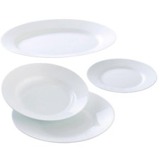 Сервіз столовий скло 19 предметів Luminarc. Essence White (2) №13257  