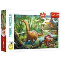  Пазлы Trefl 60 элементов Миграция динозавров