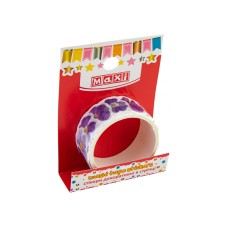 Стікери декоративні Бузкові квіти в стрічці на клейкій основі (12) RH20071005