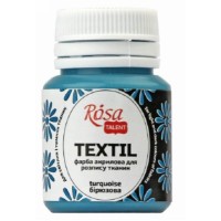 Фарба акрилова "Rosa Talent" 20мл для тканини,бірюзова №263436