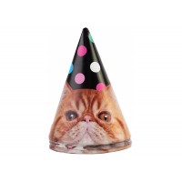 Набір ковпаків Maxi Funny Cats 6 шт з гумовою стрічкою (96) №MX273  