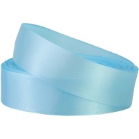 Стрічка сатін Maxi 2,5 смх22 м блакитна №MX62209-70  