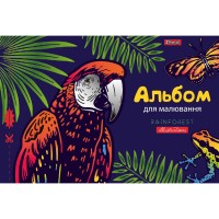 Альбом для малюв. на скобі 28/100 А4 з перфор. (для дівчаток) №130493/1В/(6)(84)