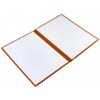 Папка А4 "Вітаємо" з тисн. Nebraska коричнева №O36039-07/Optima/(15)